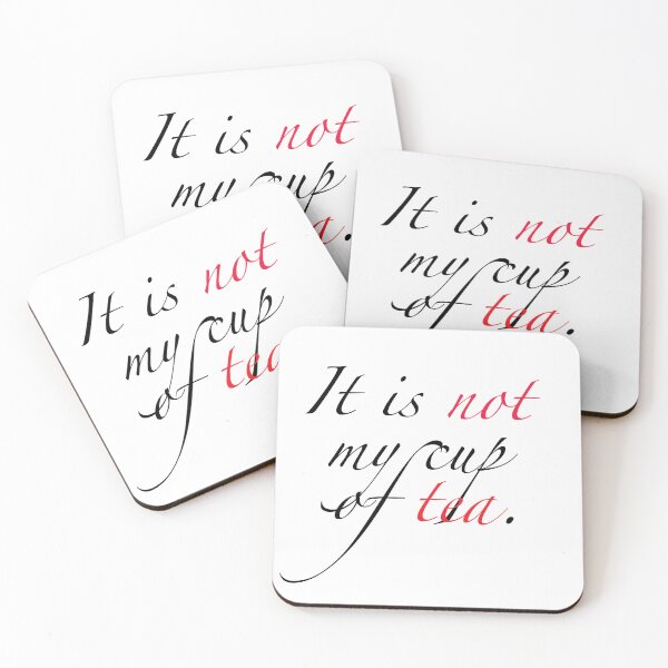 Item preview, Is not my cup of tea. designed and sold by PlantBased40.