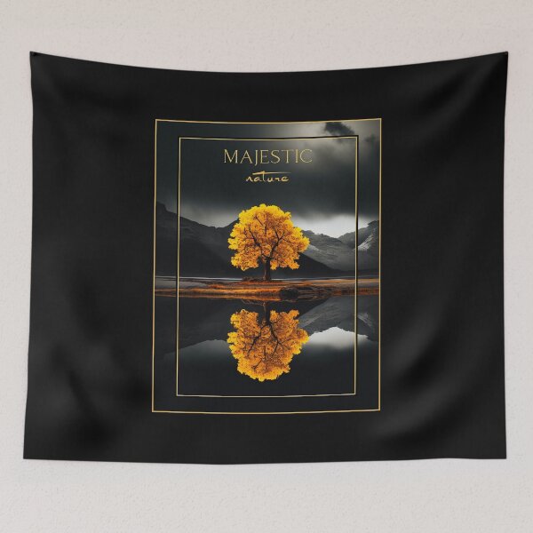 Item preview, Majestic nature - yellow tree designed and sold by silent-violin.