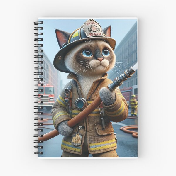 Item preview, Cat Fireman #2 designed and sold by Doctor-Tony.