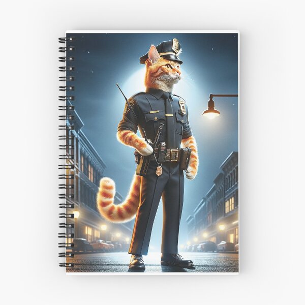 Item preview, Cat Policeman #1 designed and sold by Doctor-Tony.