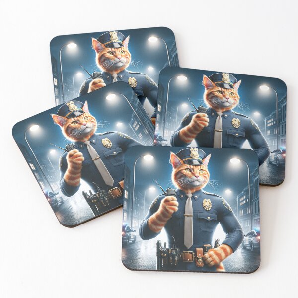 Item preview, Cat Policeman #2 designed and sold by Doctor-Tony.