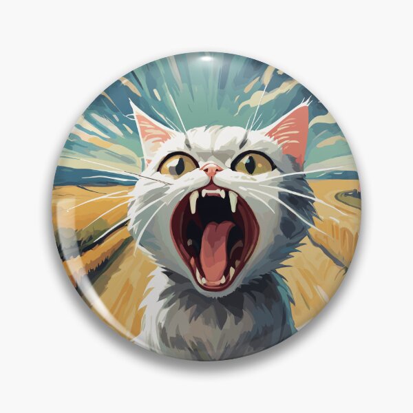 Item preview, Screaming Cat designed and sold by MindFrank.