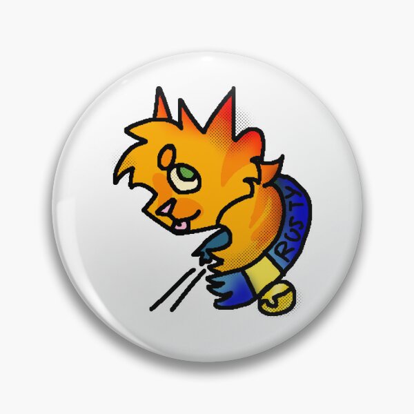 Item preview, Warrior Cats (Los Gatos Guerreros) Rusty designed and sold by KrisSJ12.
