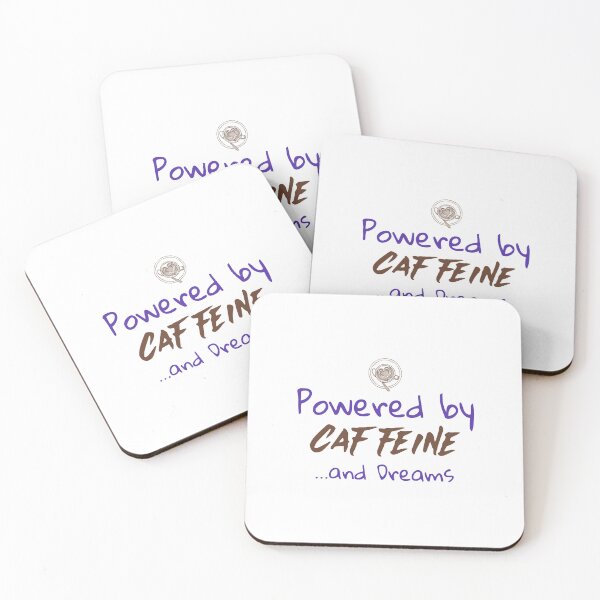 Item preview, Powered by Caffeine and Dreams designed and sold by InPrintsbyJeff.