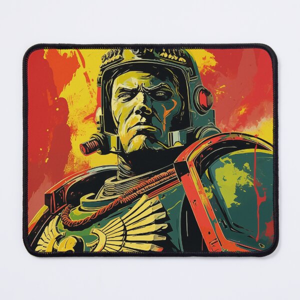 Item preview, Pop Art Warrior: 40K Soldier Splashed in Colors designed and sold by Modern-Classic.