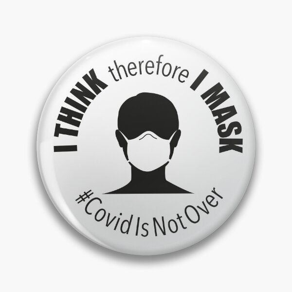 Item preview, I think therefore I mask designed and sold by 221c.