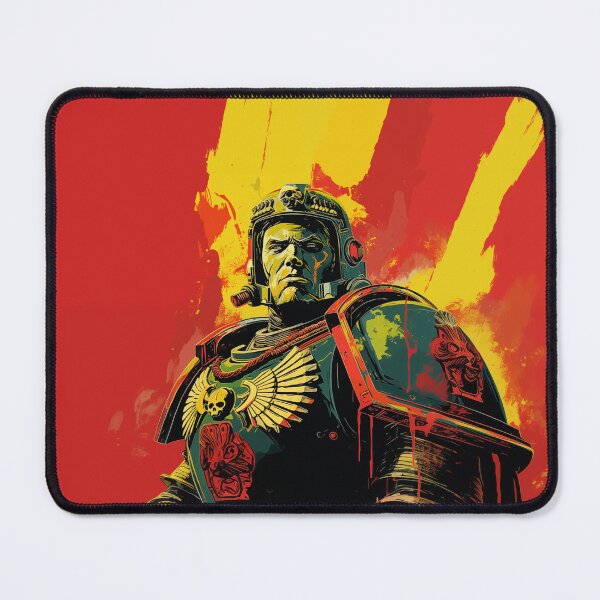 Item preview, Large Pop Art Warrior: 40K Soldier Splashed in Colors designed and sold by Modern-Classic.