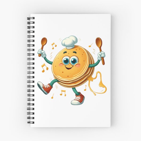 Artikelvorschau, Dancing Food: tanzende Pancakes entworfen und verkauft von CreativeSparkzz.