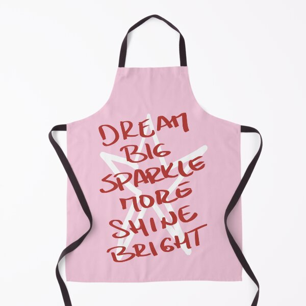 Item preview, Printable quote Dream big, shine brighter, shine bright. Modern wall art of inspirational phrase in red letters and pink background to decorate your home designed and sold by AlarconStudio.