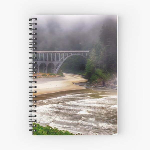 Item preview, Cape Creek Bridge and Roosevelt Beach  - Oregon designed and sold by Kathy Weaver.