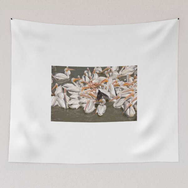 Item preview, American White Pelicans designed and sold by Eunice Gibb.