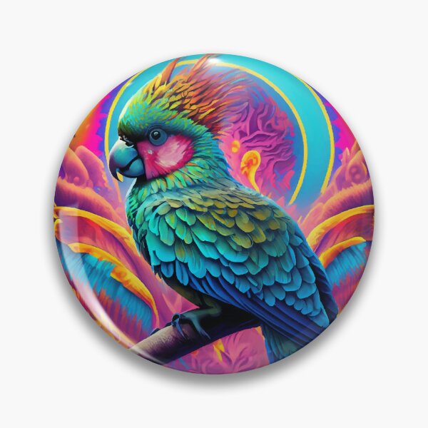 Item preview, Psychedelic Cockatoo designed and sold by NPStudio.