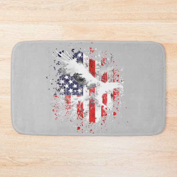 Item preview, American Flag and Bald Eagle Graphic - Minimalist Ink designed and sold by HausKatz.