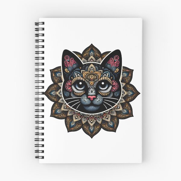 Item preview, Cat Mandala designed and sold by MusesWhispers.
