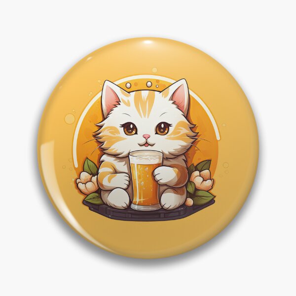 Item preview, Orange Tabby Hefeweizen designed and sold by OriginalBeerCat.