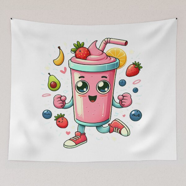 Item preview, Dancing Food: dancing smoothie designed and sold by CreativeSparkzz.