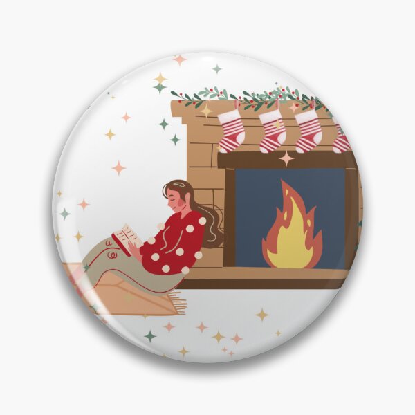 Item preview, Christmas Reading Scene designed and sold by oliviajean30.