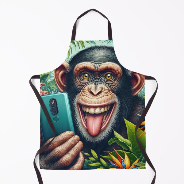 Item preview, Baboon taking selfie 2 designed and sold by NaphDesigns.