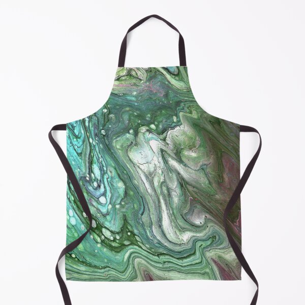 Item preview, Uh Oh 1 Wild Green Abstract Acrylic designed and sold by Doug Siegel.