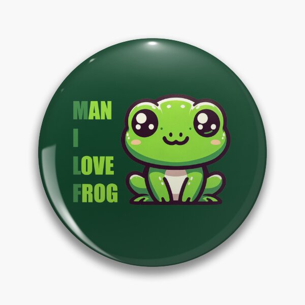 Item preview, Man I love frog designed and sold by CoquerelleStore.