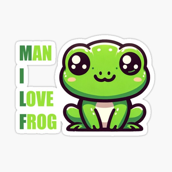 Cute Frog With Old Cowboy Hat Kawaii Cottagecore Aesthetic Toad Chubby Wild  West Froge Round Phorg Has Sheriff Badge Funny Stickers 