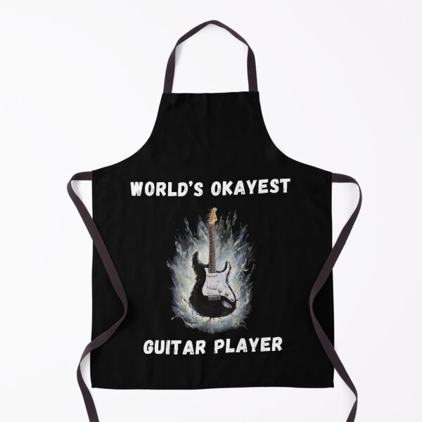 Item preview, World's Okayest Guitar Player designed and sold by FreshArtFusion.