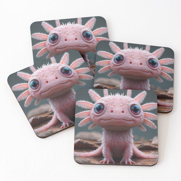 Item preview, "Axolotl dinosaur": funny cyberpunk Axolotl meme designed and sold by Obinne.