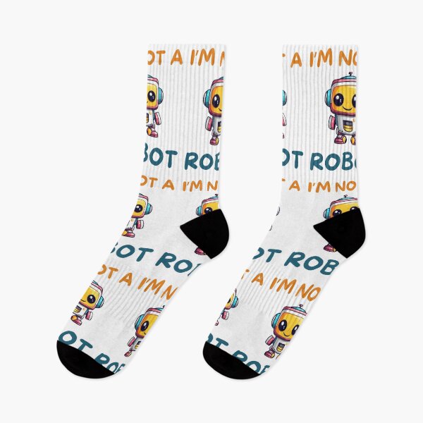 Item preview, I'm not a robot designed and sold by Gilpro Designs.