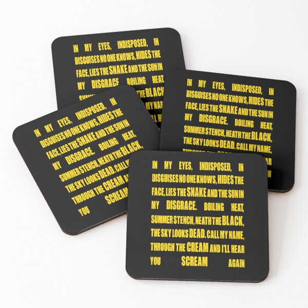 Item preview, Black Hole Sun Lyrics designed and sold by AspectsOfDreams.
