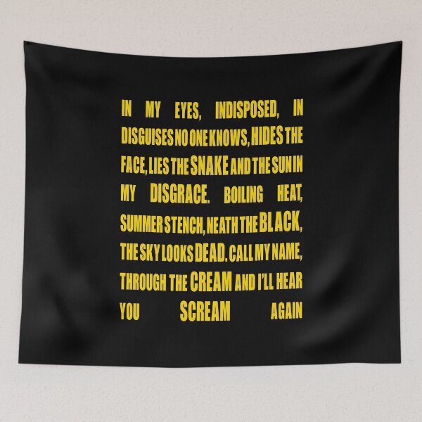 Item preview, Black Hole Sun Lyrics designed and sold by AspectsOfDreams.