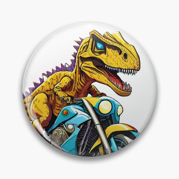 Item preview, T-Rex on a motorbike designed and sold by BADESIGNZZ.