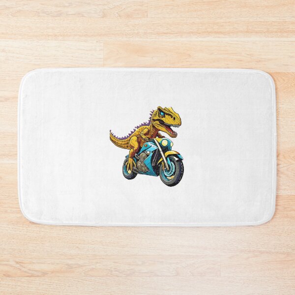 Item preview, T-Rex on a motorbike designed and sold by BADESIGNZZ.