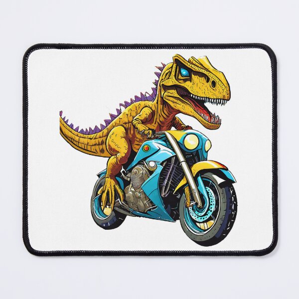 Item preview, T-Rex on a motorbike designed and sold by BADESIGNZZ.