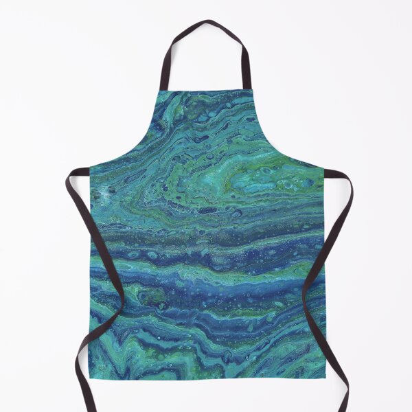 Item preview, Wabash 1 Blue Green Strata Abstract Acyrlic designed and sold by Doug Siegel.