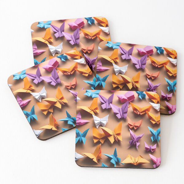 Item preview, Origami Art - Fluttering Haven: The Radiant World of the Butterfly Farm designed and sold by ArtfulFolds.
