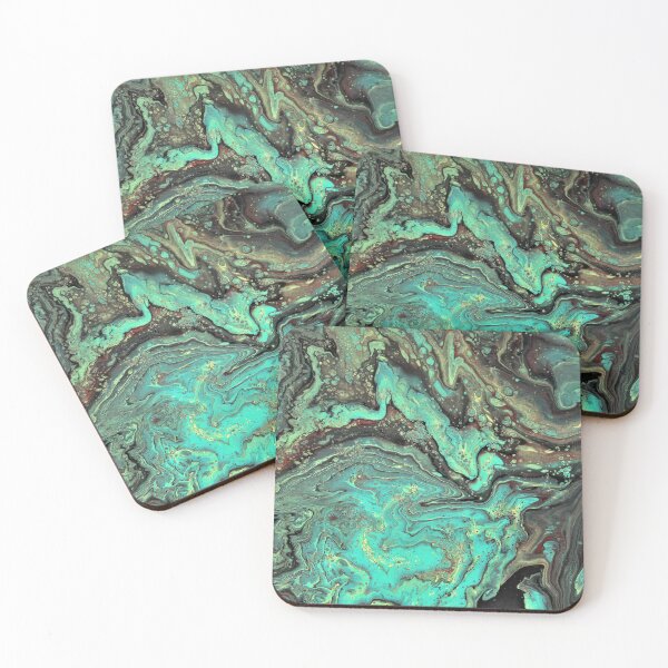 Item preview, Yakety 1 Crazy Acyrlic Green Abstract designed and sold by Doug  Siegel.