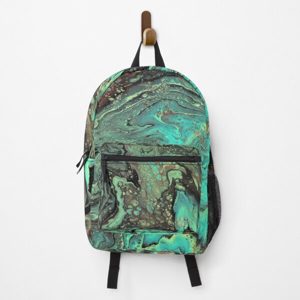 Artikelvorschau, Yakety 1 Crazy Acyrlic Green Abstract entworfen und verkauft von Doug Siegel.