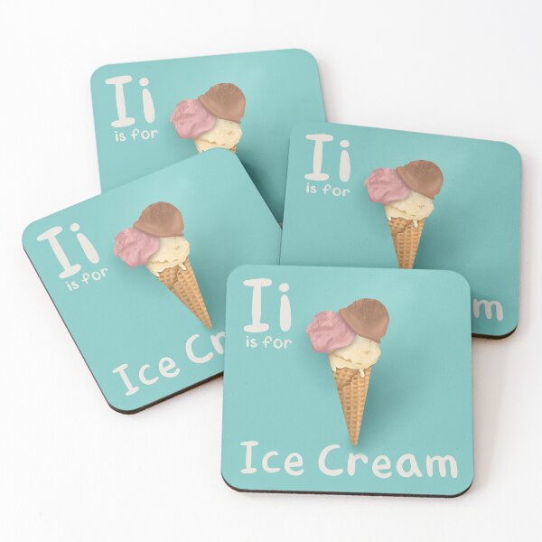 Item preview, I is for Ice Cream designed and sold by simonescha.
