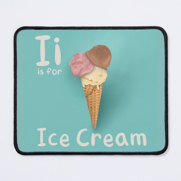 Item preview, I is for Ice Cream designed and sold by simonescha.