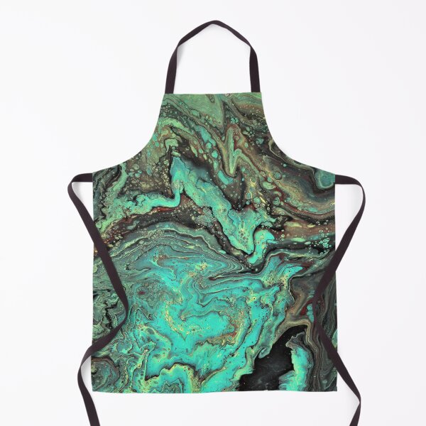 Artikelvorschau, Yakety 1 Crazy Acyrlic Green Abstract entworfen und verkauft von Doug Siegel.
