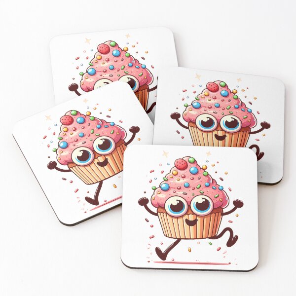 Item preview, Dancing Food: dancing cupcake designed and sold by CreativeSparkzz.