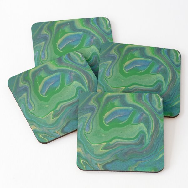 Item preview, Zesty 1 Abstract Green Blue Swirl  designed and sold by Doug  Siegel.