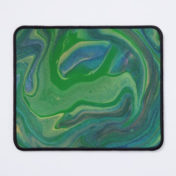 Item preview, Zesty 1 Abstract Green Blue Swirl designed and sold by Doug Siegel.