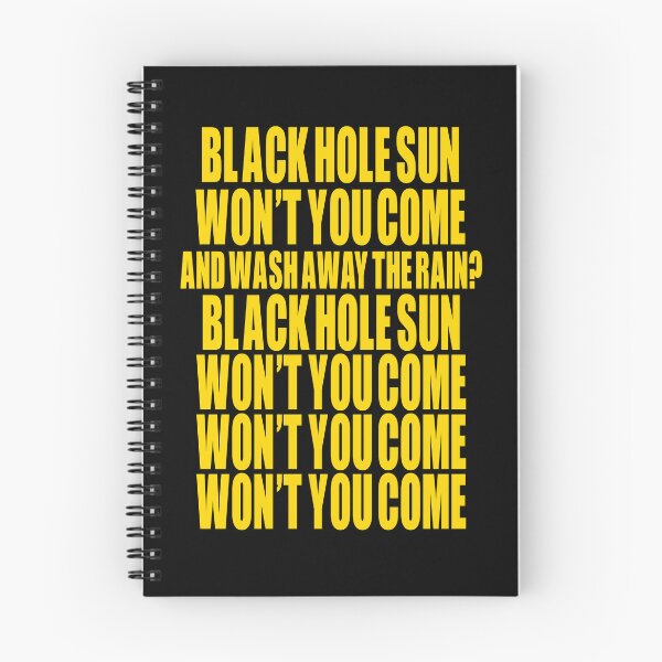 Item preview, Black Hole Sun Won't You Come designed and sold by AspectsOfDreams.