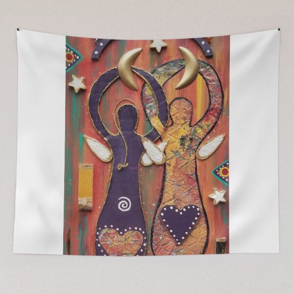 Item preview, Soul Sister Gemini Twins by Harriette Knight designed and sold by harrietteknight.