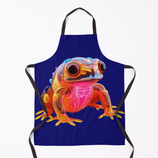 Item preview, Multicolored neon frog designed and sold by Fantasyplus.