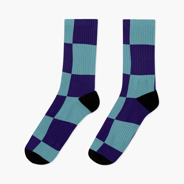 Item preview, Navy and Cyan Checkerboard designed and sold by TheRulerofEarth.