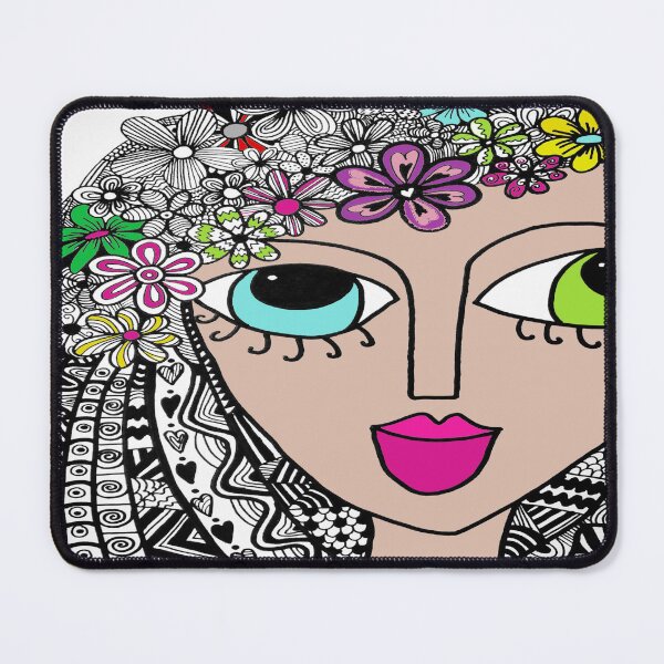 Item preview, Flowers in her hair designed and sold by Natasha Willmett.