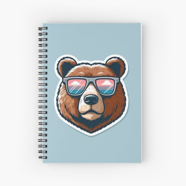 Item preview, Bear with Sunglasses: Chill Summer Fashion designed and sold by INVADesign.