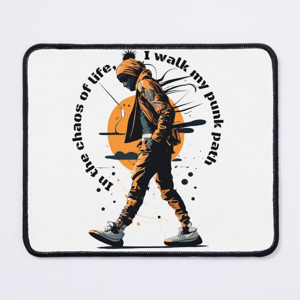 Item preview, In the chaos of life, I walk my punk path designed and sold by Concept-Hub.